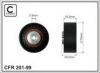 CAFFARO 201-99 Tensioner Pulley, v-ribbed belt